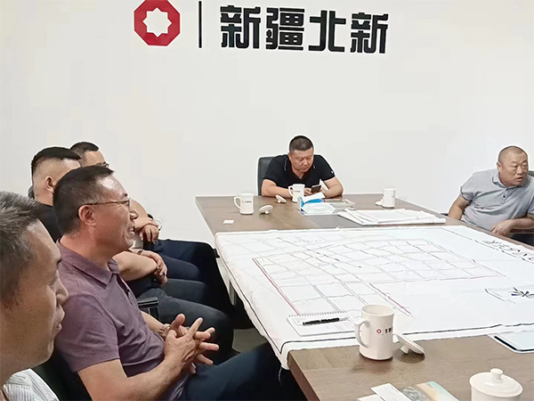 綠建國際報道：中國綠建應(yīng)兵團十二師二二二團邀請調(diào)研國際綠建進出口加工園區(qū)